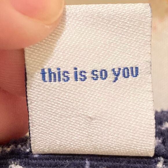 Old Navy Oversized Ditsy-Floral Corduroy Tie-Sleeve Top Size L EUC - Picture 4 of 8